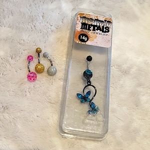 Belly Button Ring Bundle